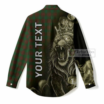 Menzies Tartan Women Casual Shirt Roaring Lion Heritage