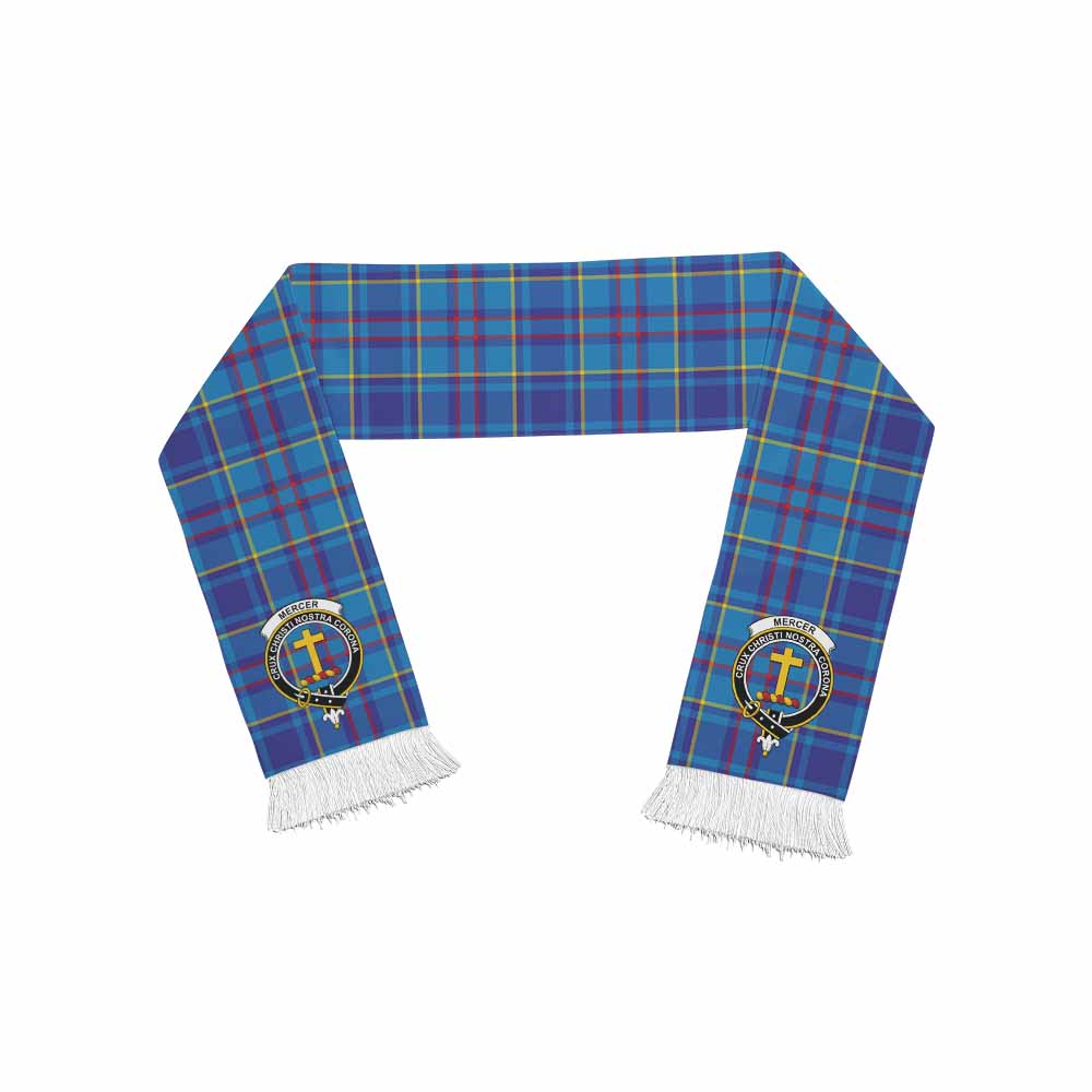 Tartan Vibes Clothing Mercer Tartan Ruffneck Scarf with Family Crest
