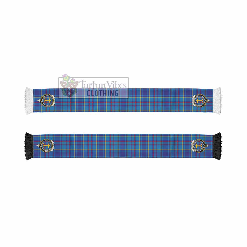 Tartan Vibes Clothing Mercer Tartan Ruffneck Scarf with Family Crest