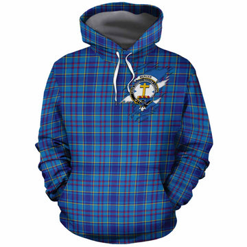 Mercer Clan Crest In Me Tartan Cotton Hoodie Scotland Flag Style