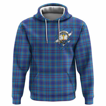 Mercer Clan Crest In Me Tartan Hoodie Scotland Flag Style