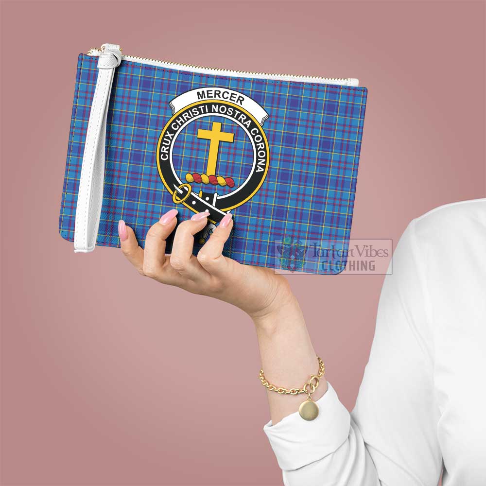 Tartan Vibes Clothing Mercer Family Crest Tartan Clutch Bag