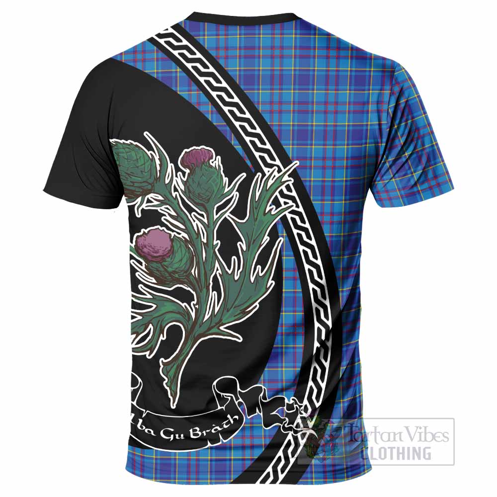 Mercer Family Crest Tartan T-Shirt Alba Thistle Inspired - Tartan Vibes Clothing