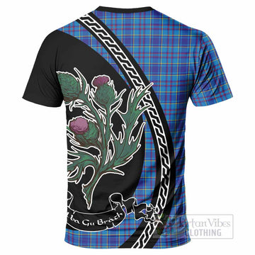 Mercer Family Crest Tartan T-Shirt Alba Thistle Inspired - Tartan Vibes Clothing
