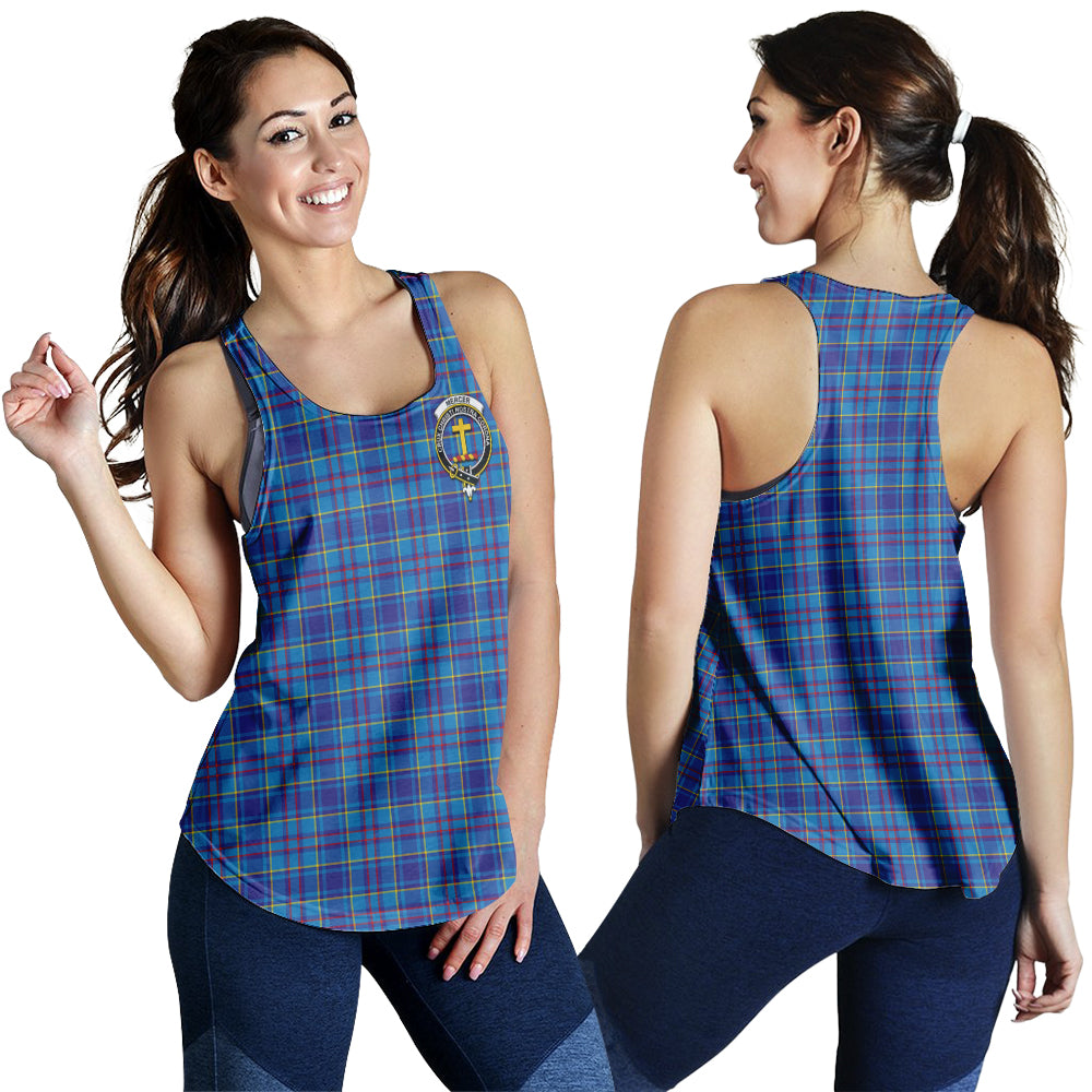 mercer-modern-tartan-women-racerback-tanks-with-family-crest