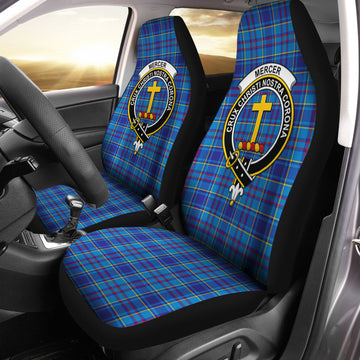 Mercer Tartan Car Seat Cover with Family Crest