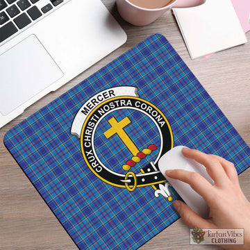Tartan Vibes Clothing Mercer Modern Tartan Mouse Pad with Family Crest