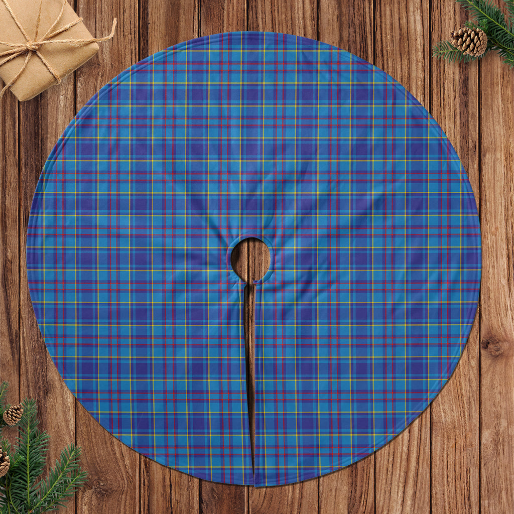 Mercer Modern Tartan Christmas Tree Skirt - Tartanvibesclothing