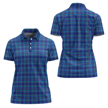 Mercer Tartan Polo Shirt For Women