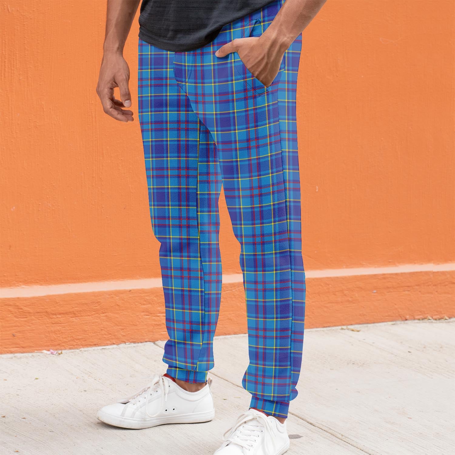 Mercer Tartan Joggers Pants S - Tartan Vibes Clothing