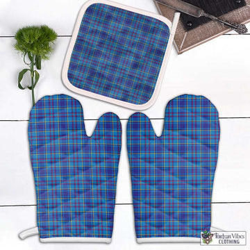Mercer Tartan Combo Oven Mitt & Pot-Holder Combo 1 Oven Mitt & 1 Pot-Holder White - Tartan Vibes Clothing