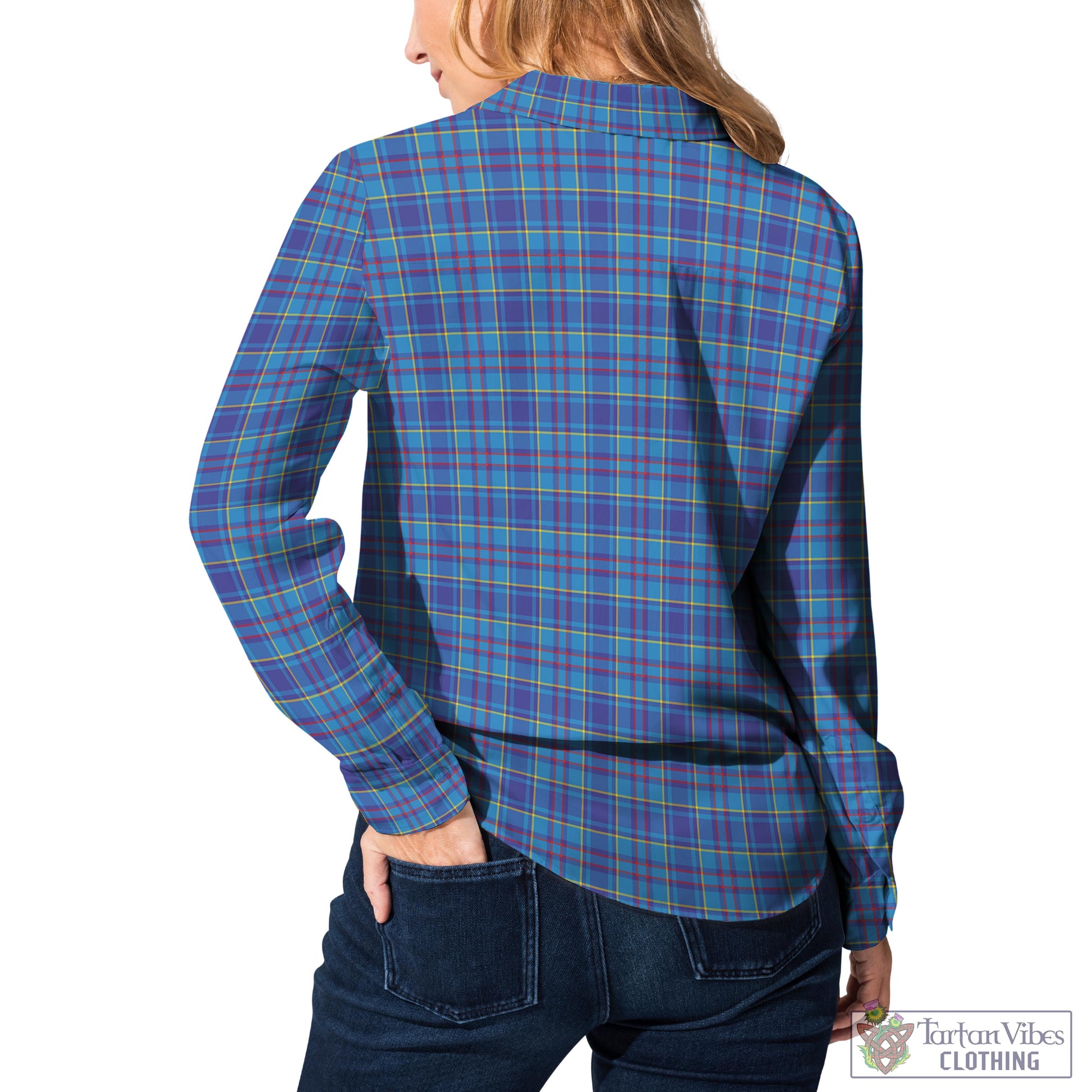 Mercer Modern Tartan Womens Casual Shirt