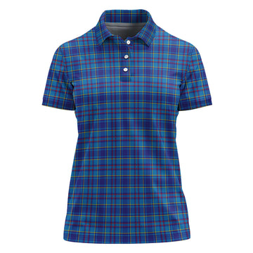 Mercer Tartan Polo Shirt For Women