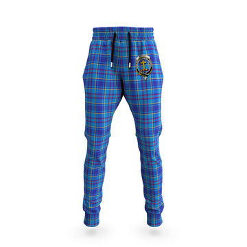 Mercer Tartan Joggers Pants with Family Crest