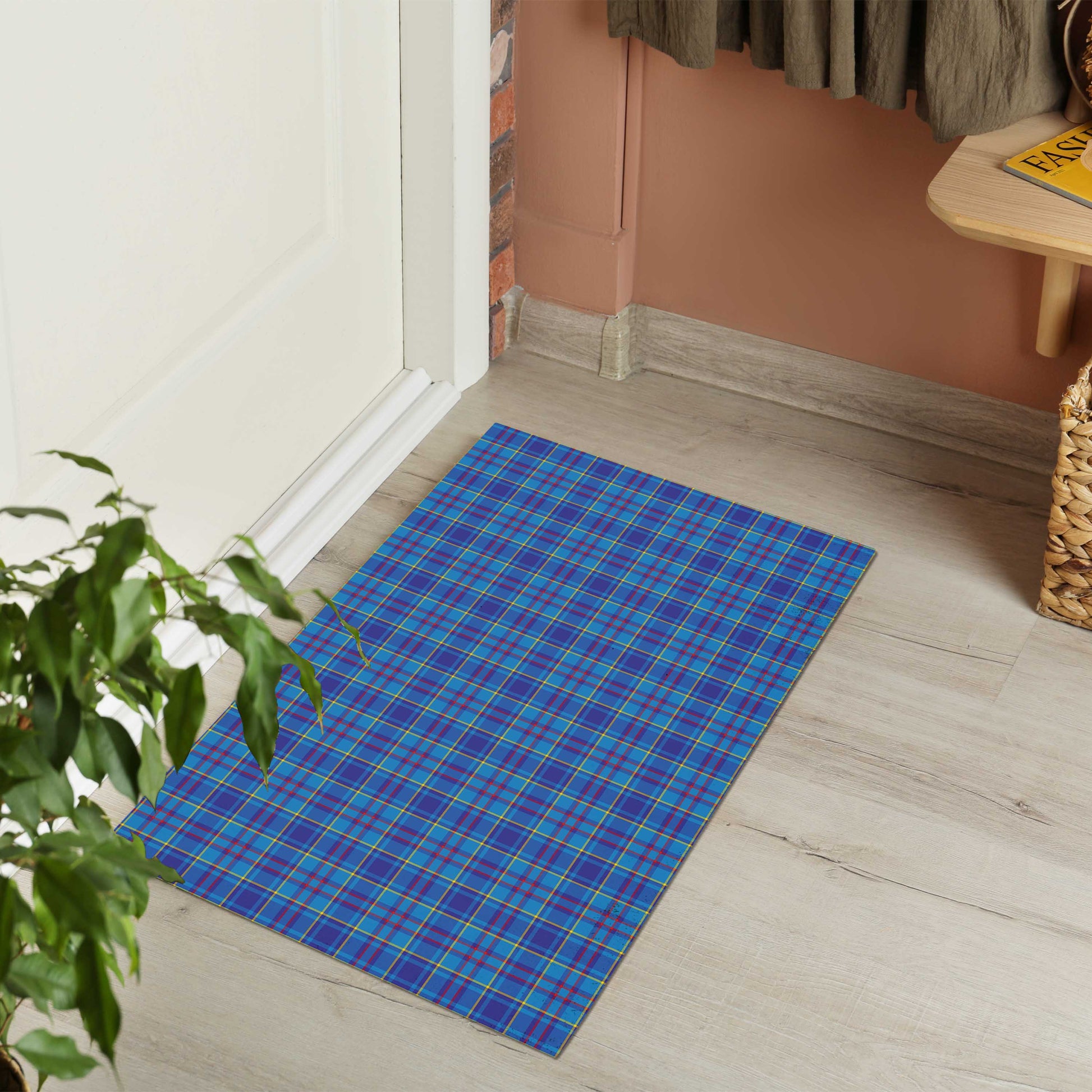 Mercer Modern Tartan Door Mat - Tartanvibesclothing