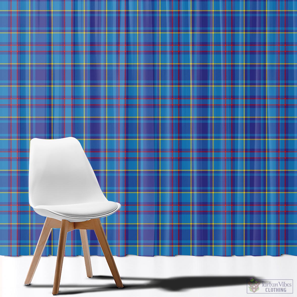 Mercer Modern Tartan Window Curtain