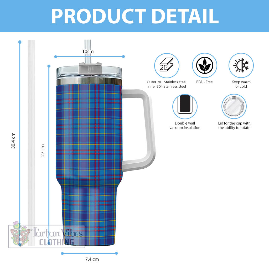 Tartan Vibes Clothing Mercer Modern Tartan Tumbler with Handle