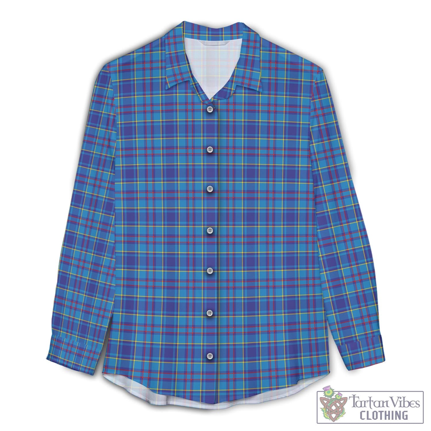Mercer Modern Tartan Womens Casual Shirt