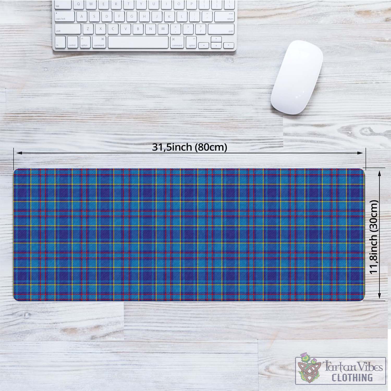 Tartan Vibes Clothing Mercer Modern Tartan Mouse Pad