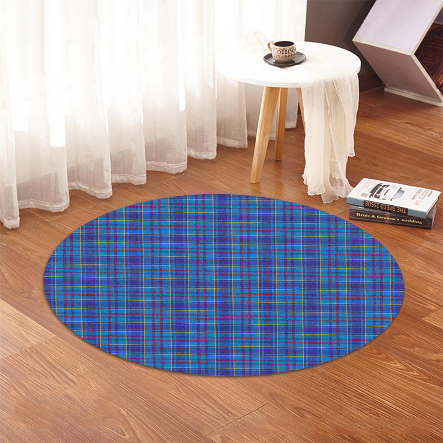 mercer-modern-tartan-round-rug