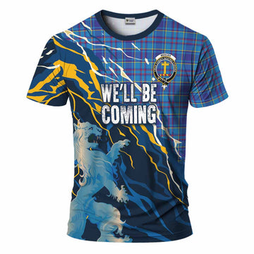 Mercer Scotland Tartan T-Shirt WC2026 Football - We'll Be Coming
