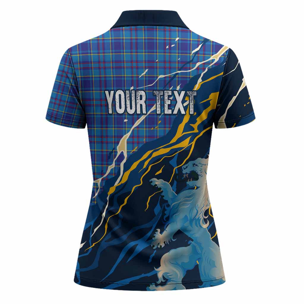 Mercer Scotland Tartan Women Polo Shirt WC2026 Football - We'll Be Coming