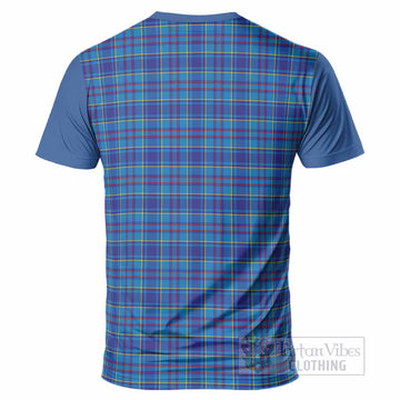 Mercer Tartan Accent T-Shirt with Family Crest