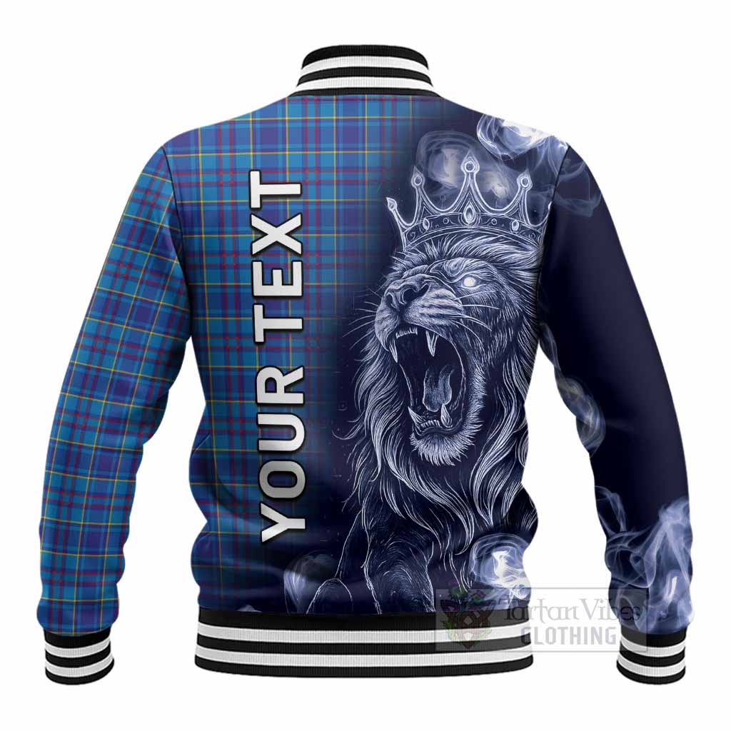 Mercer Tartan Baseball Jacket Roaring Lion Heritage