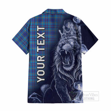 Mercer Tartan Cotton Hawaiian Shirt Roaring Lion Heritage