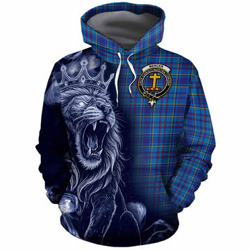 Mercer Tartan Cotton Hoodie Roaring Lion Heritage