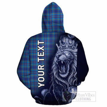 Mercer Tartan Cotton Hoodie Roaring Lion Heritage