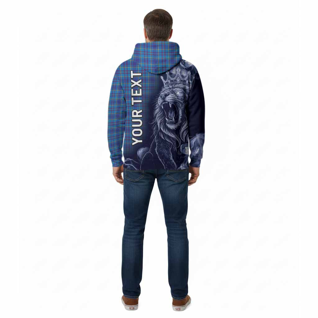 Mercer Tartan Cotton Hoodie Roaring Lion Heritage