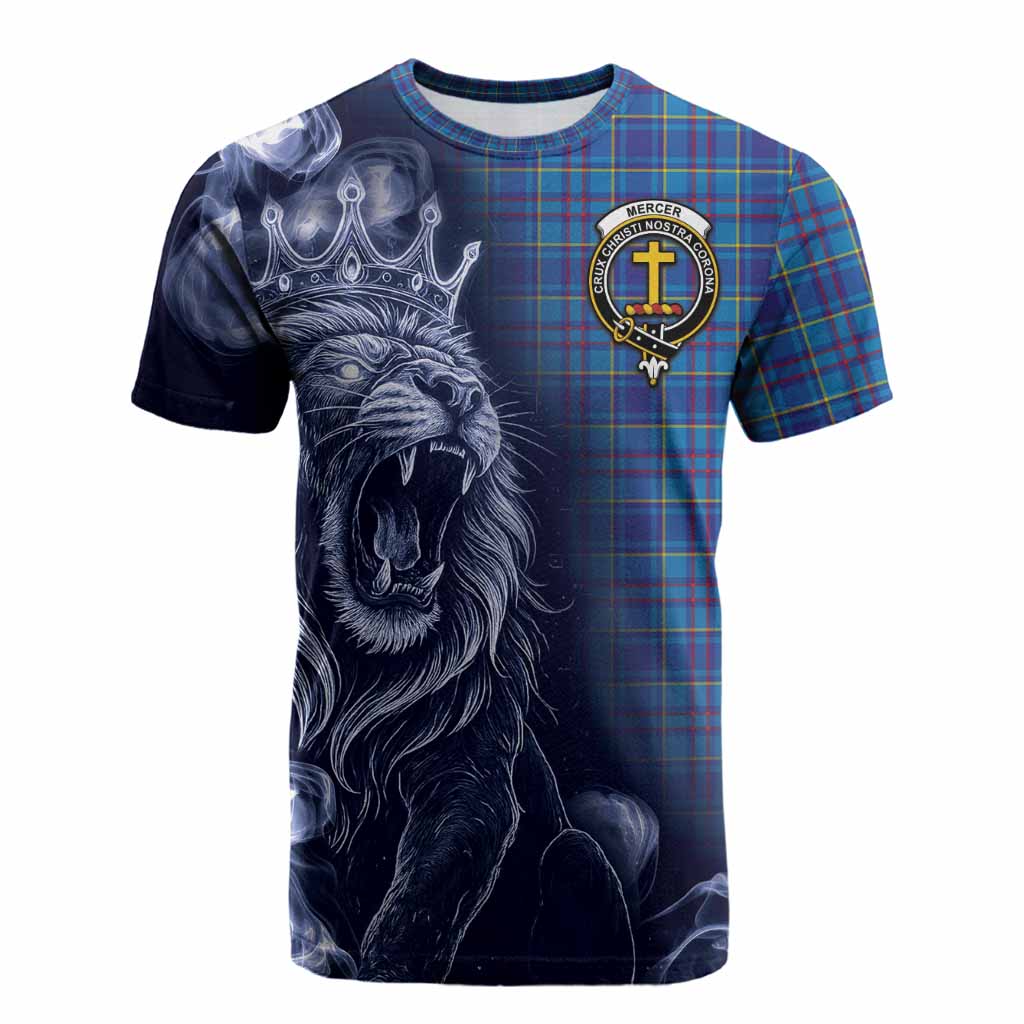 Mercer Tartan Cotton T-shirt Roaring Lion Heritage