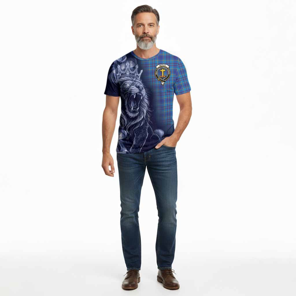 Mercer Tartan Cotton T-shirt Roaring Lion Heritage