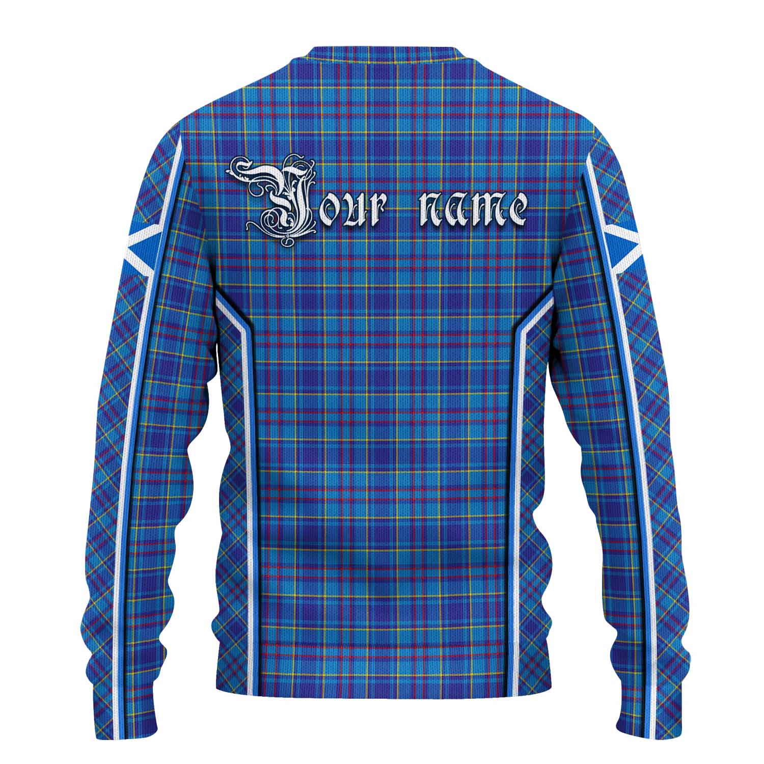 Mercer Tartan Crest Knitted Sweater Scotland Coat of Arm Flag Style - Tartan Vibes Clothing