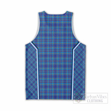 Mercer Tartan Crest Men Tank Top Scotland Coat of Arm Flag Style - Tartan Vibes Clothing