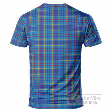 Mercer Tartan Crest T-Shirt Ferocious Lion Style