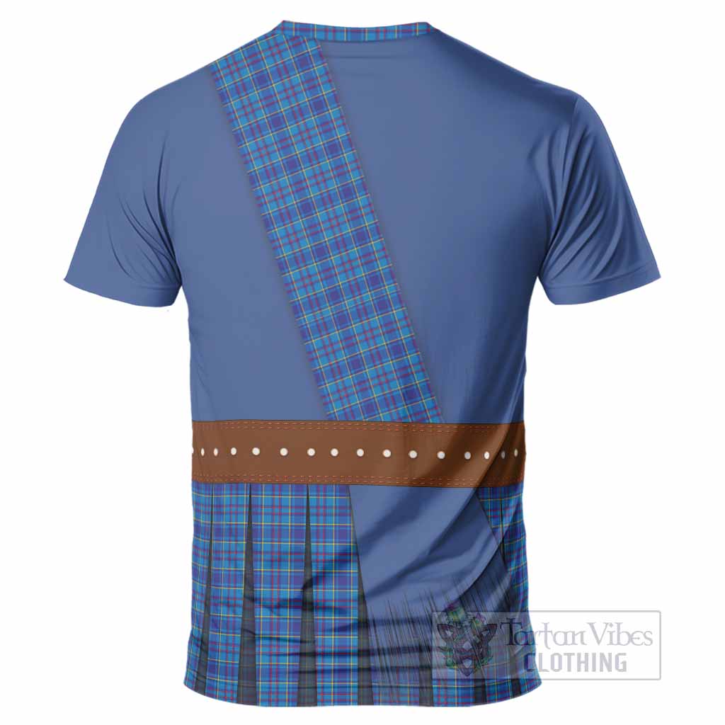 Mercer Tartan Crest T-Shirt Kilt Costume Style