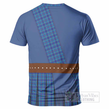 Mercer Tartan Crest T-Shirt Kilt Costume Style