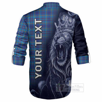 Mercer Tartan Ghillie Shirt Roaring Lion Heritage