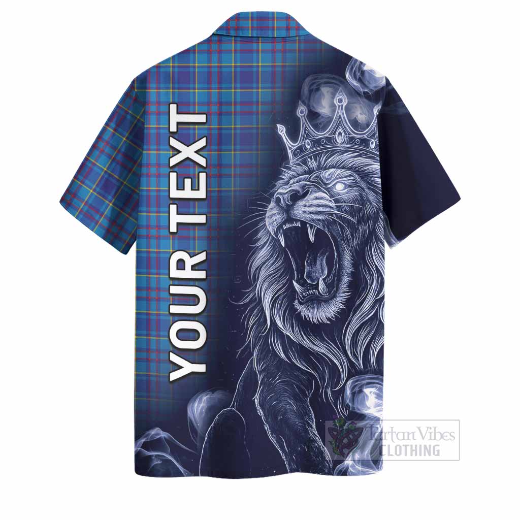 Mercer Tartan Hawaiian Shirt Roaring Lion Heritage