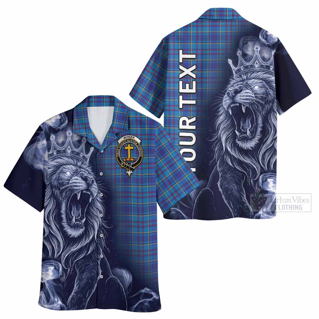 Mercer Tartan Hawaiian Shirt Roaring Lion Heritage