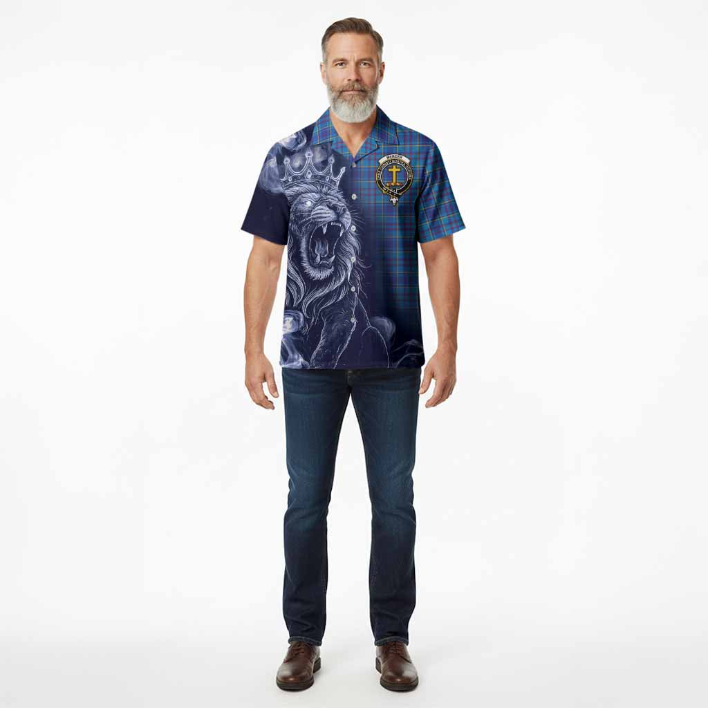 Mercer Tartan Hawaiian Shirt Roaring Lion Heritage