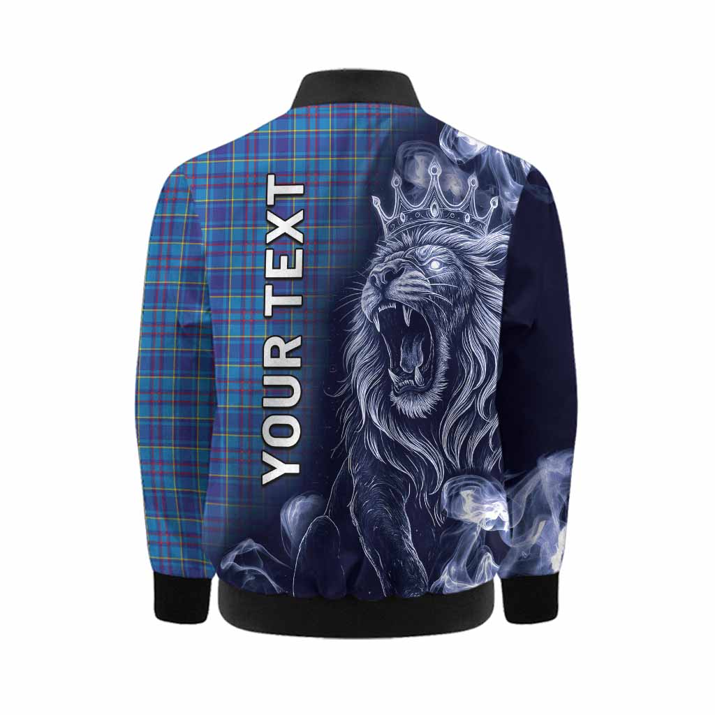 Mercer Tartan Kid Bomber Jacket Roaring Lion Heritage