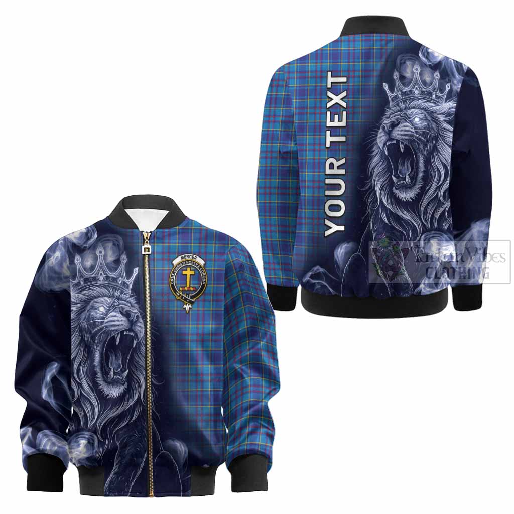 Mercer Tartan Kid Bomber Jacket Roaring Lion Heritage