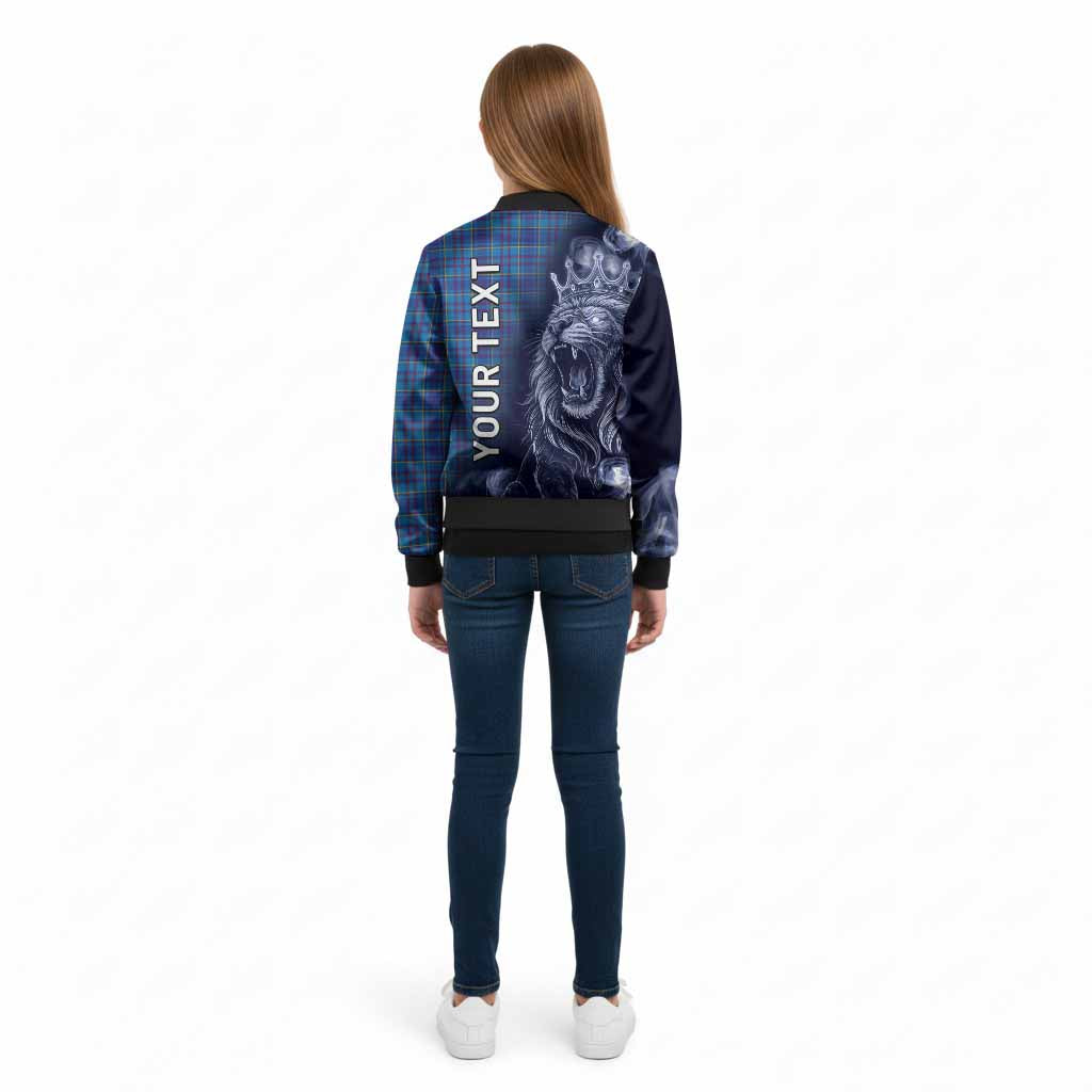 Mercer Tartan Kid Bomber Jacket Roaring Lion Heritage
