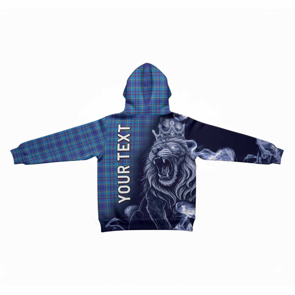 Mercer Tartan Kid Hoodie Roaring Lion Heritage