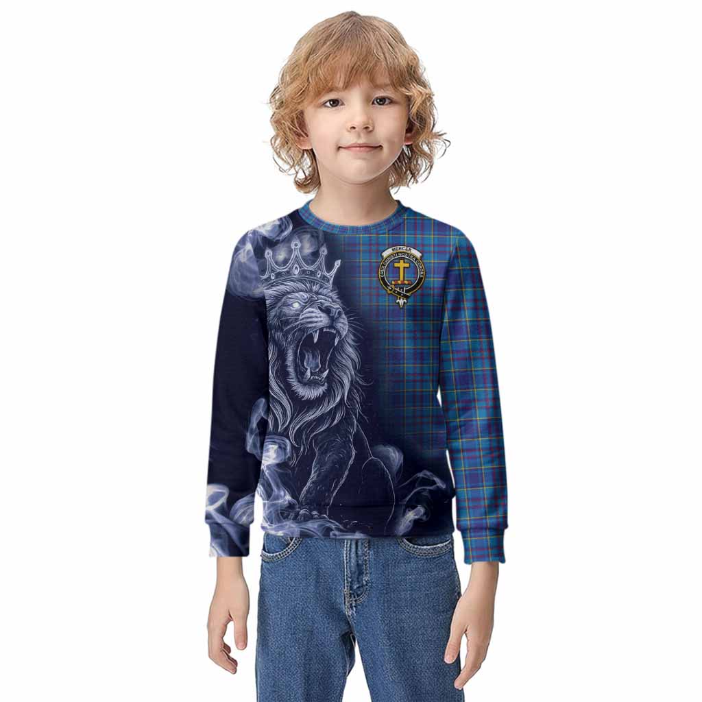 Mercer Tartan Kid Knitted Sweatshirt Roaring Lion Heritage