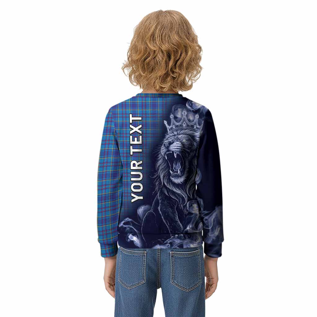 Mercer Tartan Kid Knitted Sweatshirt Roaring Lion Heritage