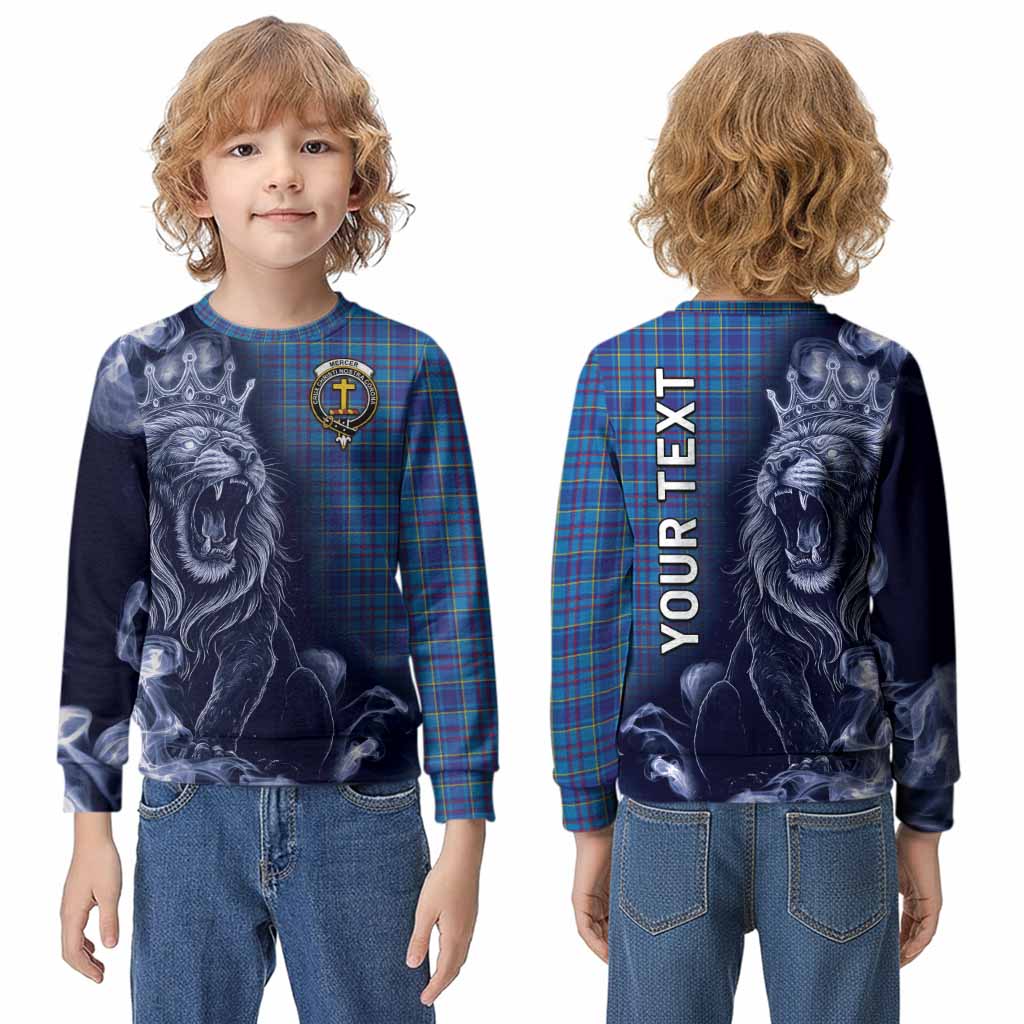 Mercer Tartan Kid Knitted Sweatshirt Roaring Lion Heritage